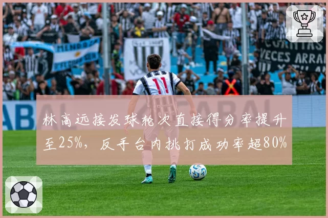 林高远接发球轮次直接得分率提升至25%,反手台内挑打成功率超80%